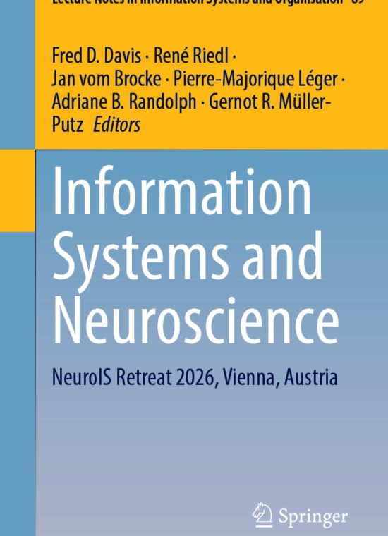 Book cover / Buchcover: Information Systems and Neuroscience