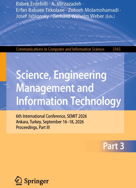 Book cover / Buchcover: Science, Engineering Management and Information Technology