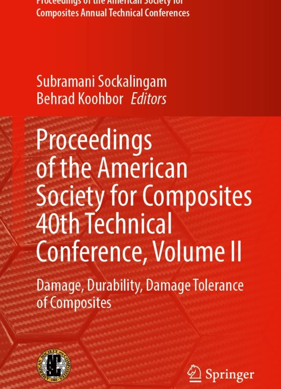 Book cover / Buchcover: Proceedings of the American Society for Composites 40th Technical Conference, Volume II
