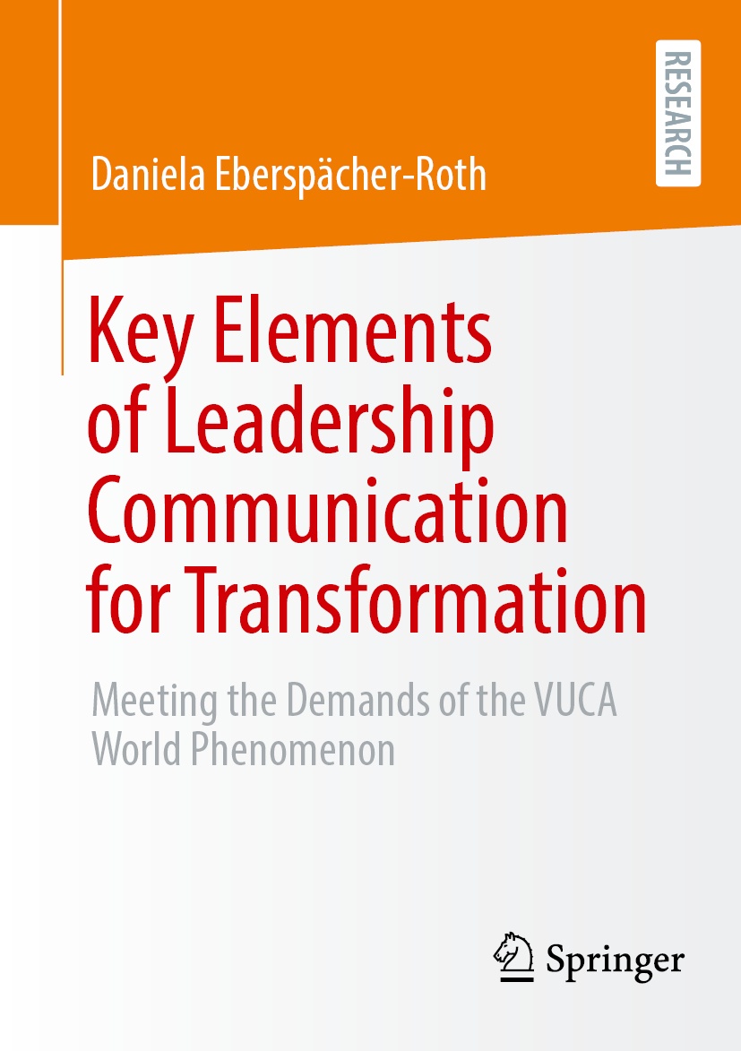 Book cover / Buchcover: Key Elements of Leadership Communication for Transformation