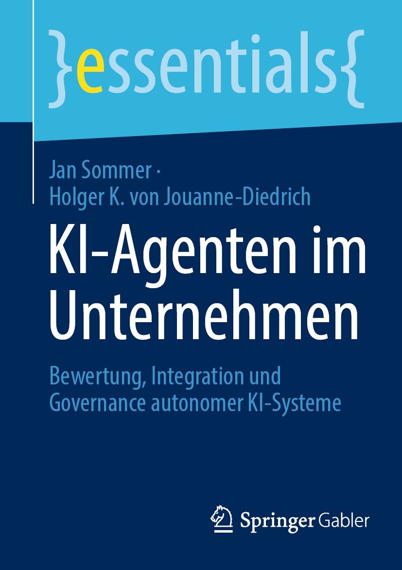 Book cover / Buchcover: KI-Agenten im Unternehmen