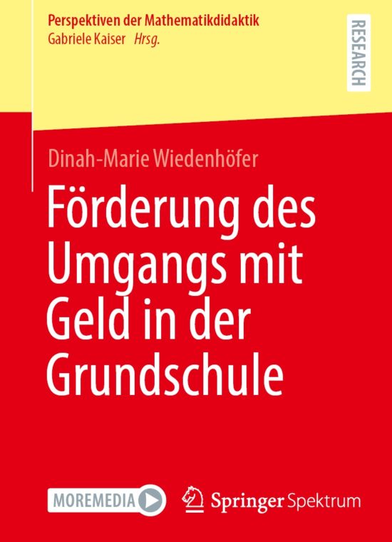 Book cover / Buchcover: Förderung des Umgangs mit Geld in der Grundschule