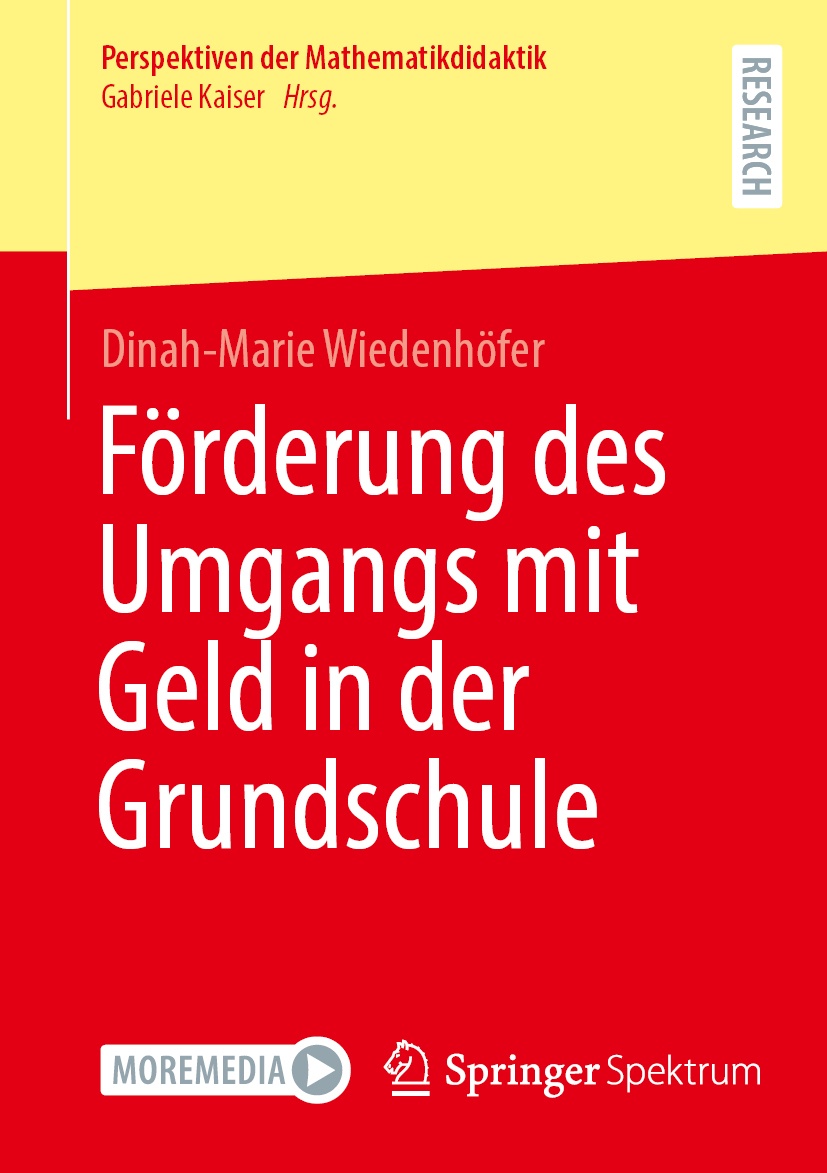 Book cover / Buchcover: Förderung des Umgangs mit Geld in der Grundschule