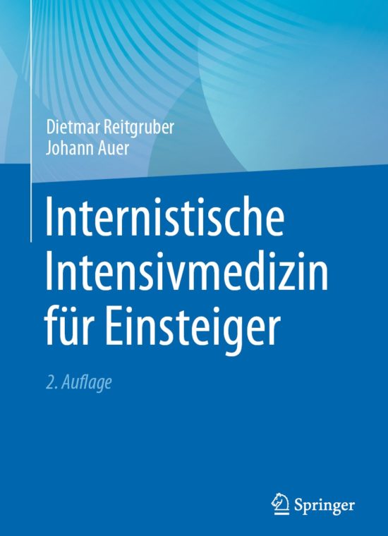 Book cover / Buchcover: Internistische Intensivmedizin für Einsteiger