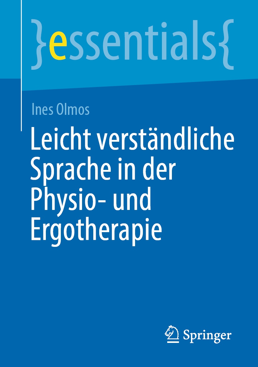 Book cover / Buchcover: Leicht verständliche Sprache in der Physio- und Ergotherapie