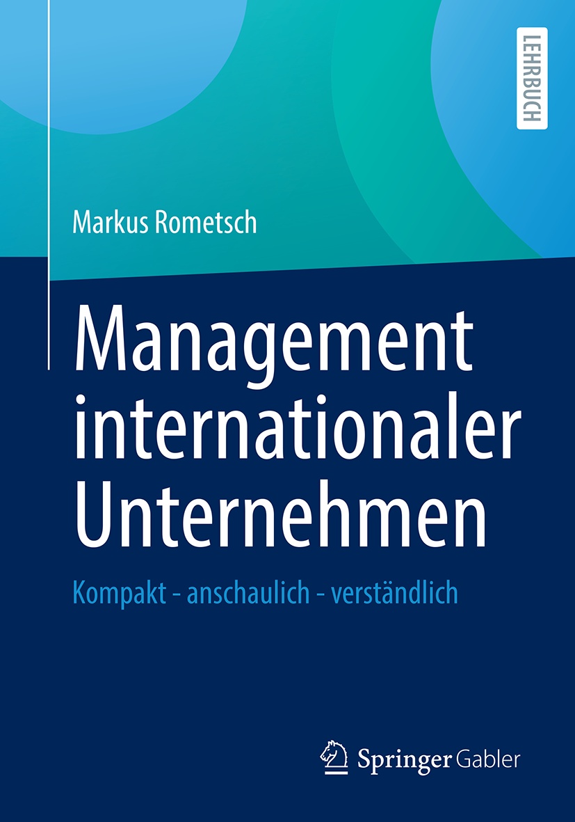 Book cover / Buchcover: Management internationaler Unternehmen