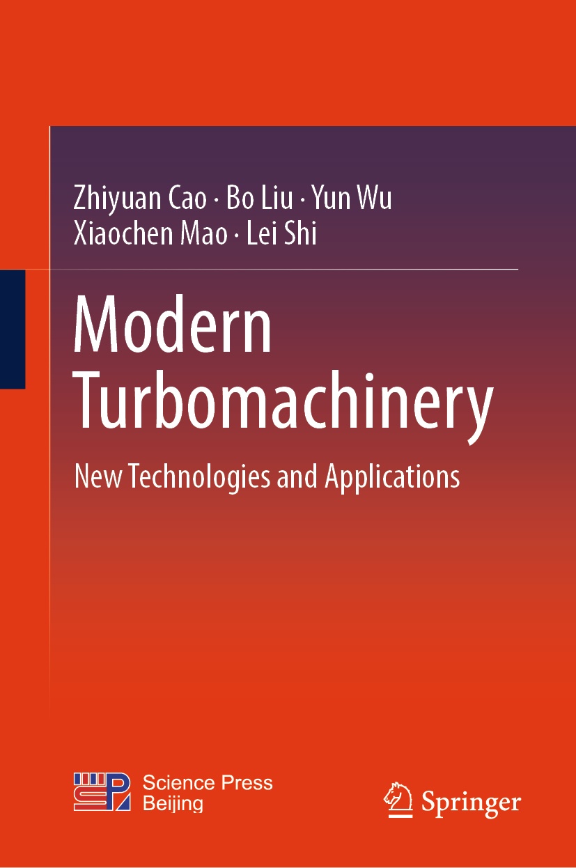 Book cover / Buchcover: Modern Turbomachinery