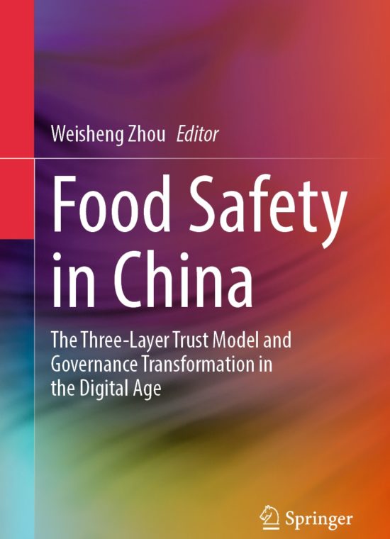 Book cover / Buchcover: Food Safety in China