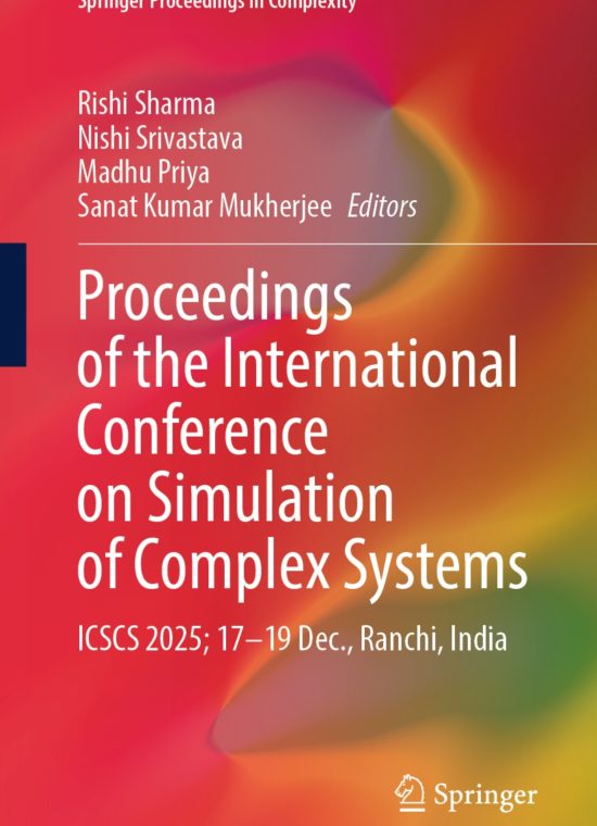 Book cover / Buchcover: Proceedings of the International Conference on Simulation of Complex Systems
