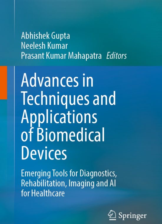 Book cover / Buchcover: Advances in Techniques and Applications of Biomedical Devices