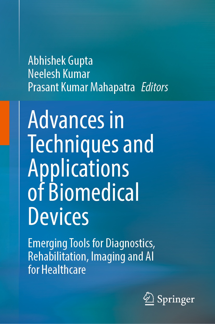 Book cover / Buchcover: Advances in Techniques and Applications of Biomedical Devices