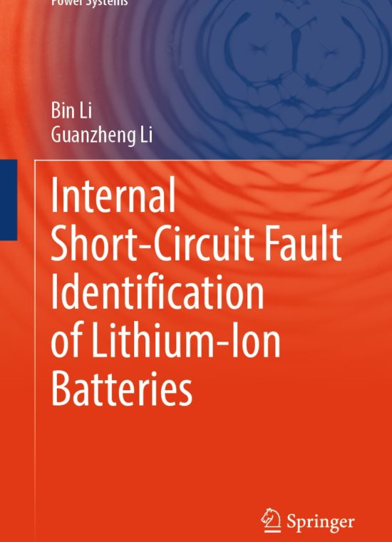 Book cover / Buchcover: Internal Short-Circuit Fault Identification of Lithium-Ion Batteries