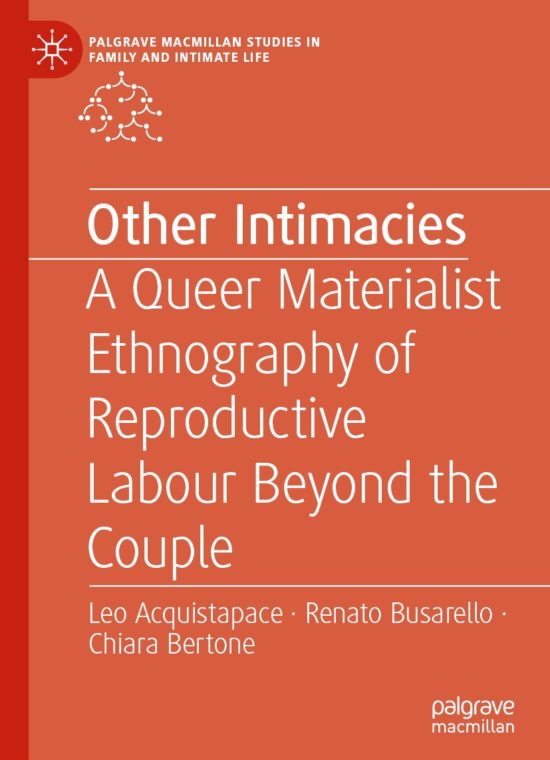 Book cover / Buchcover: Other Intimacies