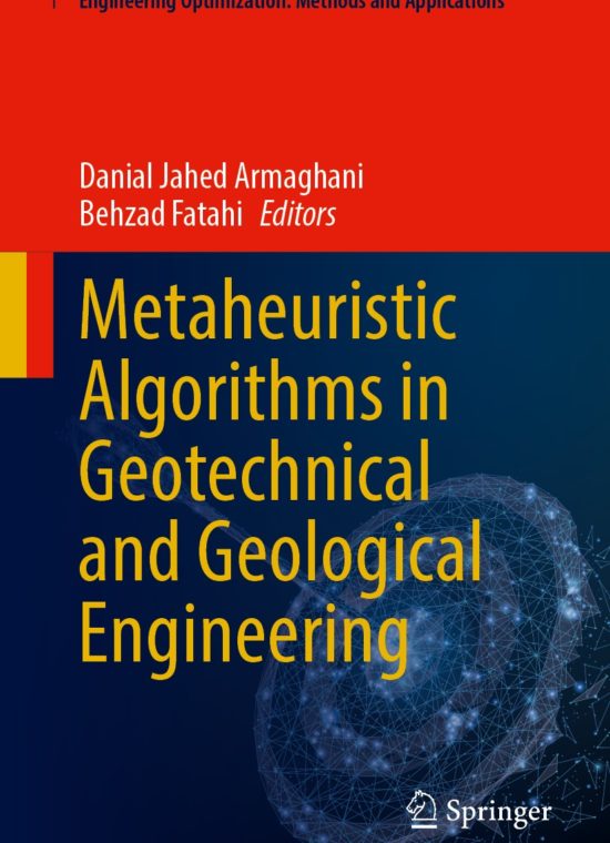 Book cover / Buchcover: Metaheuristic Algorithms in Geotechnical and Geological Engineering
