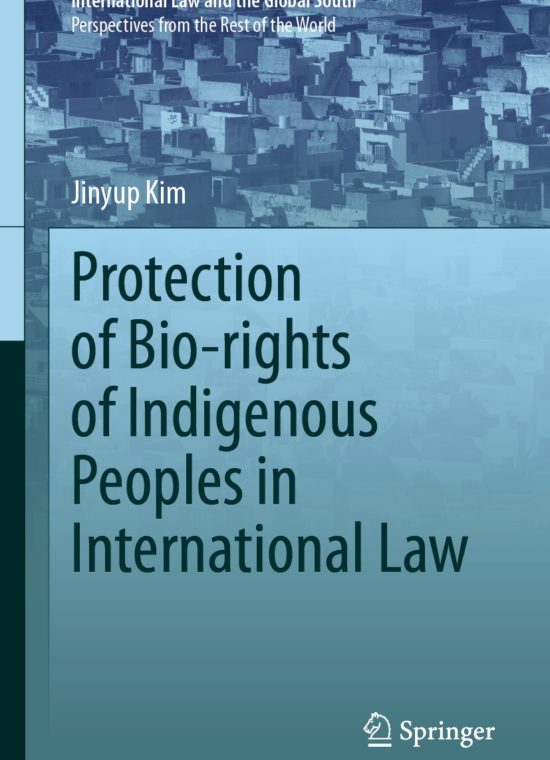 Book cover / Buchcover: Protection of Bio-rights of Indigenous Peoples in International Law