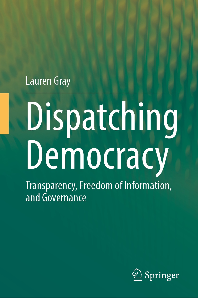 Book cover / Buchcover: Dispatching Democracy